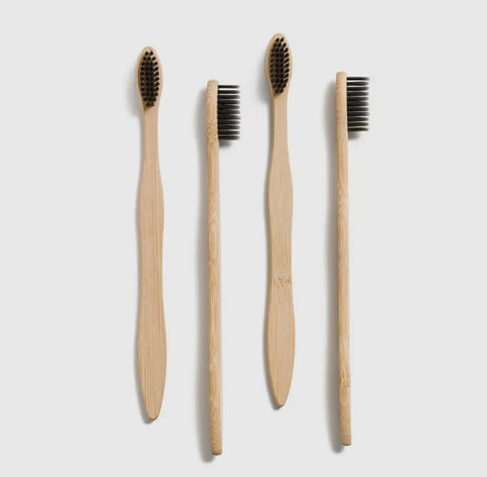 Bamboo Toothbrushes Individually Packaged