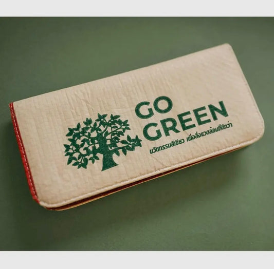 Green Tree Long Wallet